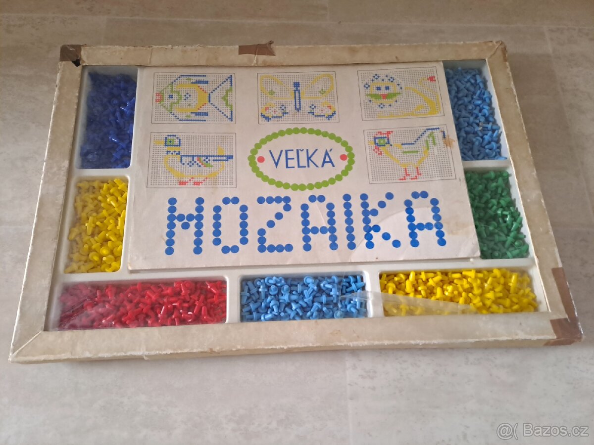 Retro hračka -mozaika