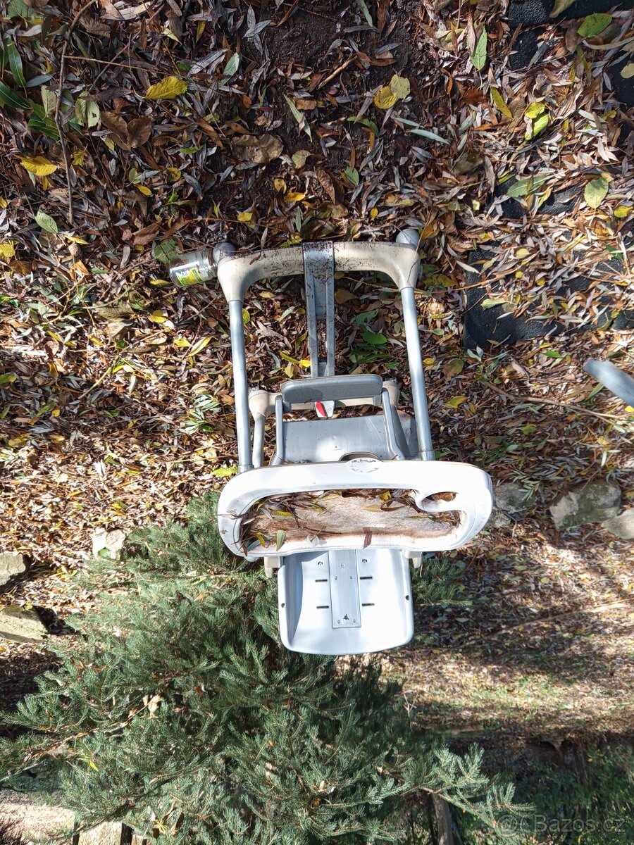 Jídelní židlička, polohovací bez potahu