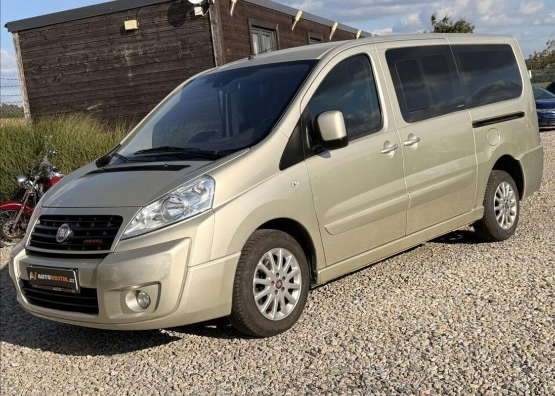 Fiat Scudo 2,0 120kW,NOVÉ V ČR,NOVÁ STK nafta manuál 120 kw