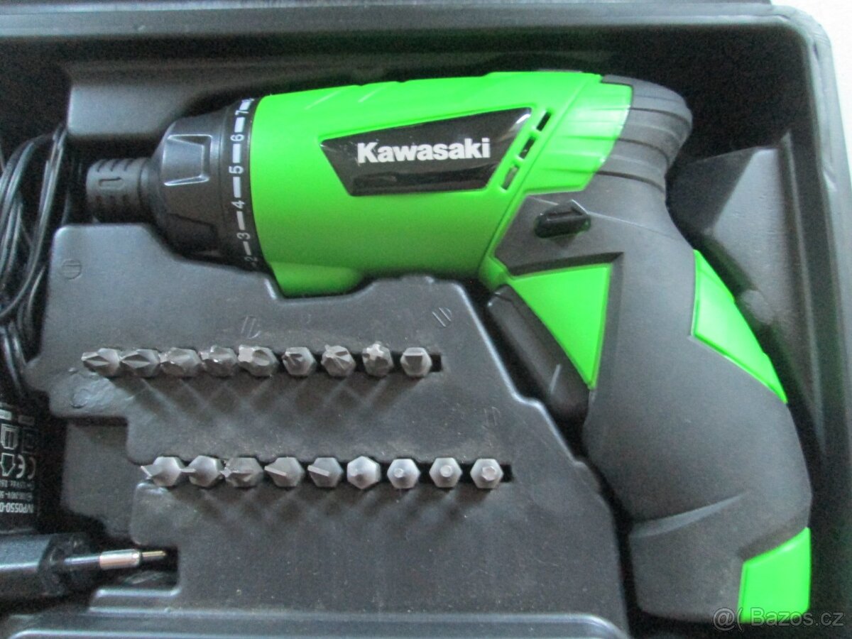 aku šroubovák Kawasaki