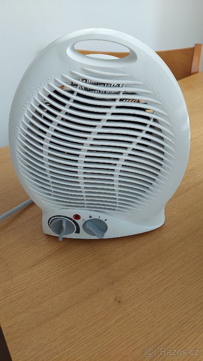 Spirálový teplovzdušní ventilátor vzduchu