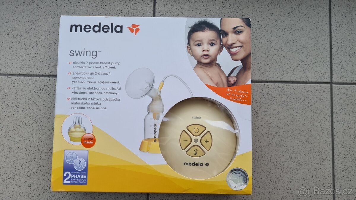 Elektrická odsávačka Medela Swing 2 + Calma systém