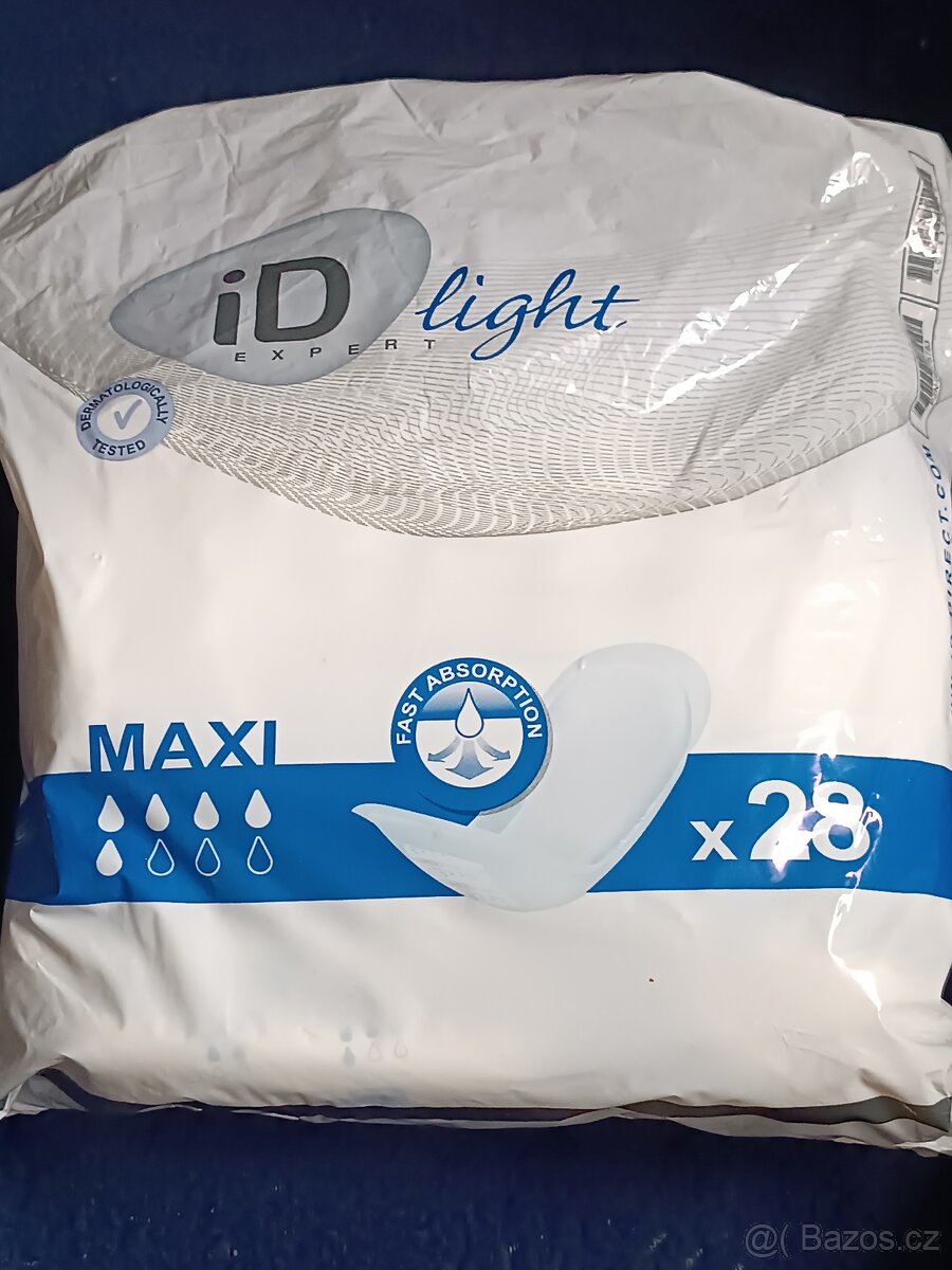 Dámské inkontinenční vložky - otevřené balení- jen 9ks.