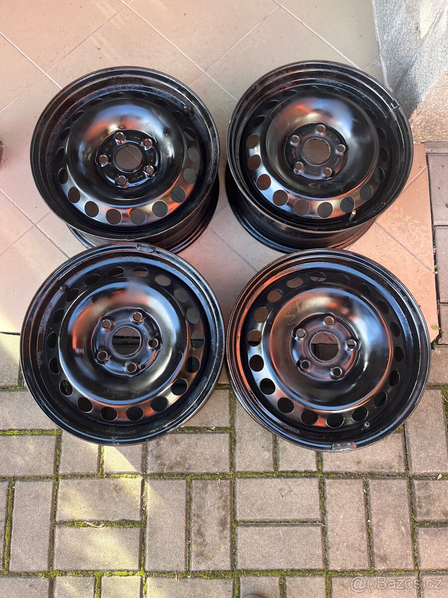 Plechové disky VW 6Jx15 5x112 ET 47