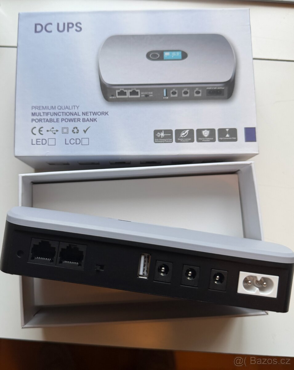 UPS - power banka / záložní BATERIE - POE