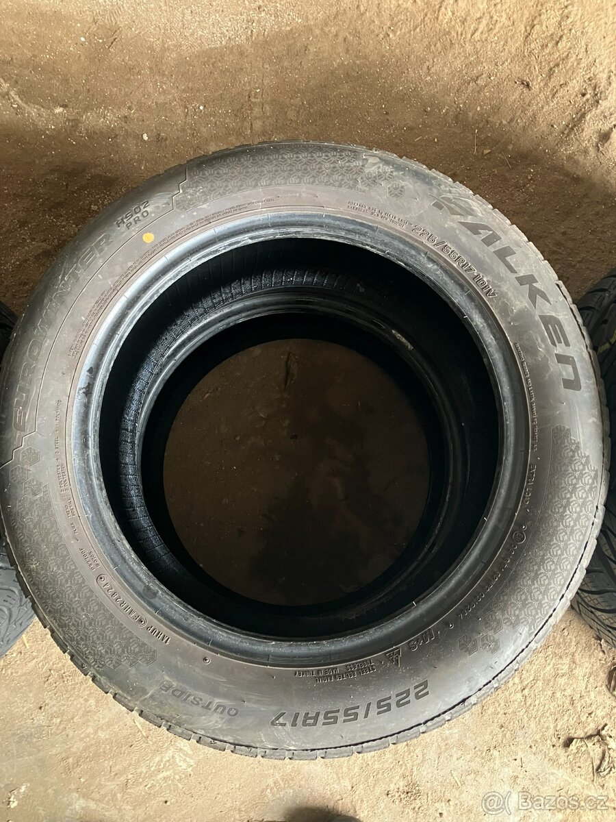 2ks zimní FALKEN EUROWINTER H502PRO 225/55R17