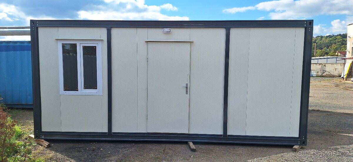 Stavební buňka, kontejner.