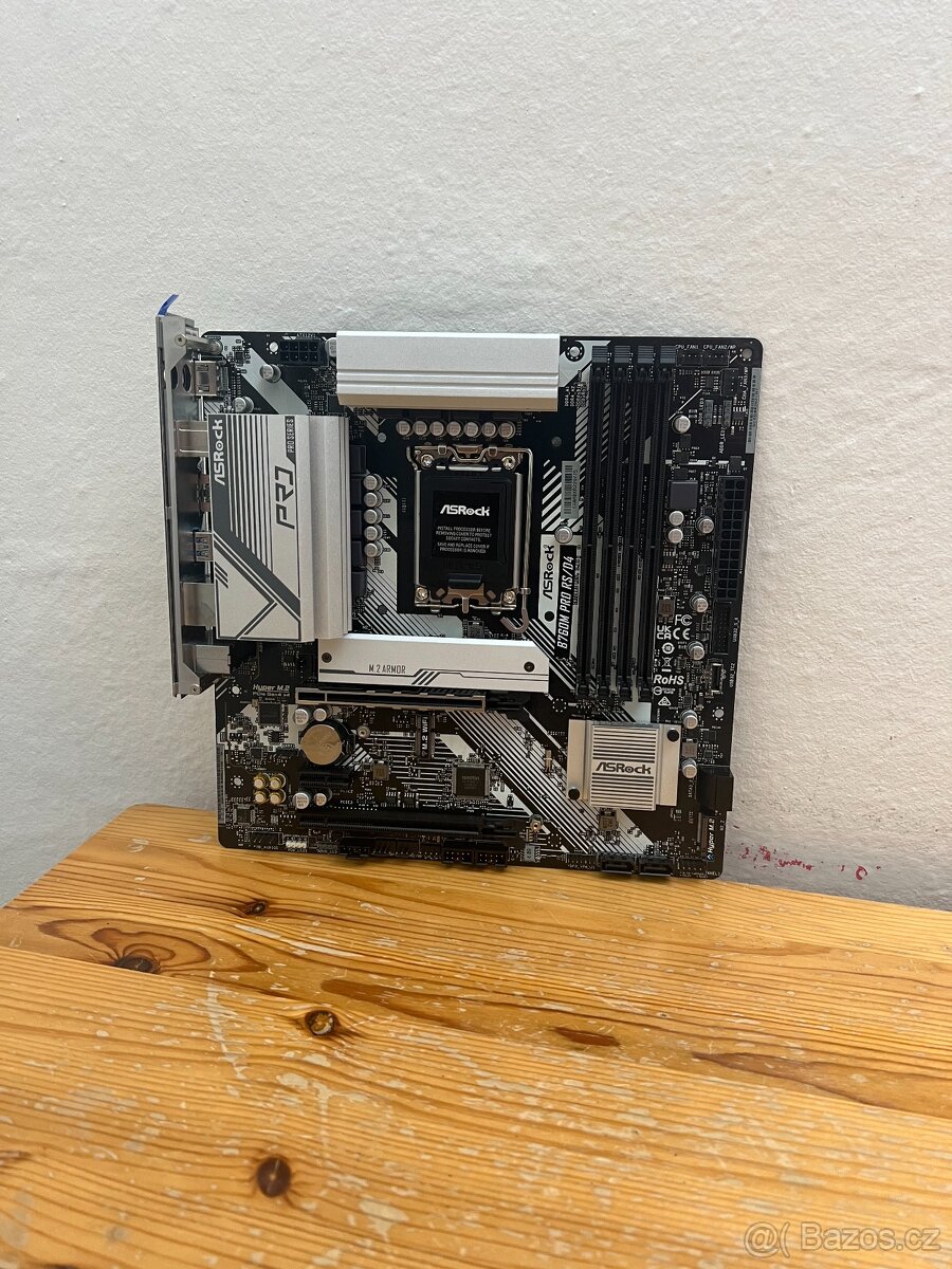 ASROCK B760M Pro RS/D4 Socket intel 1700,Funkční,Záruka