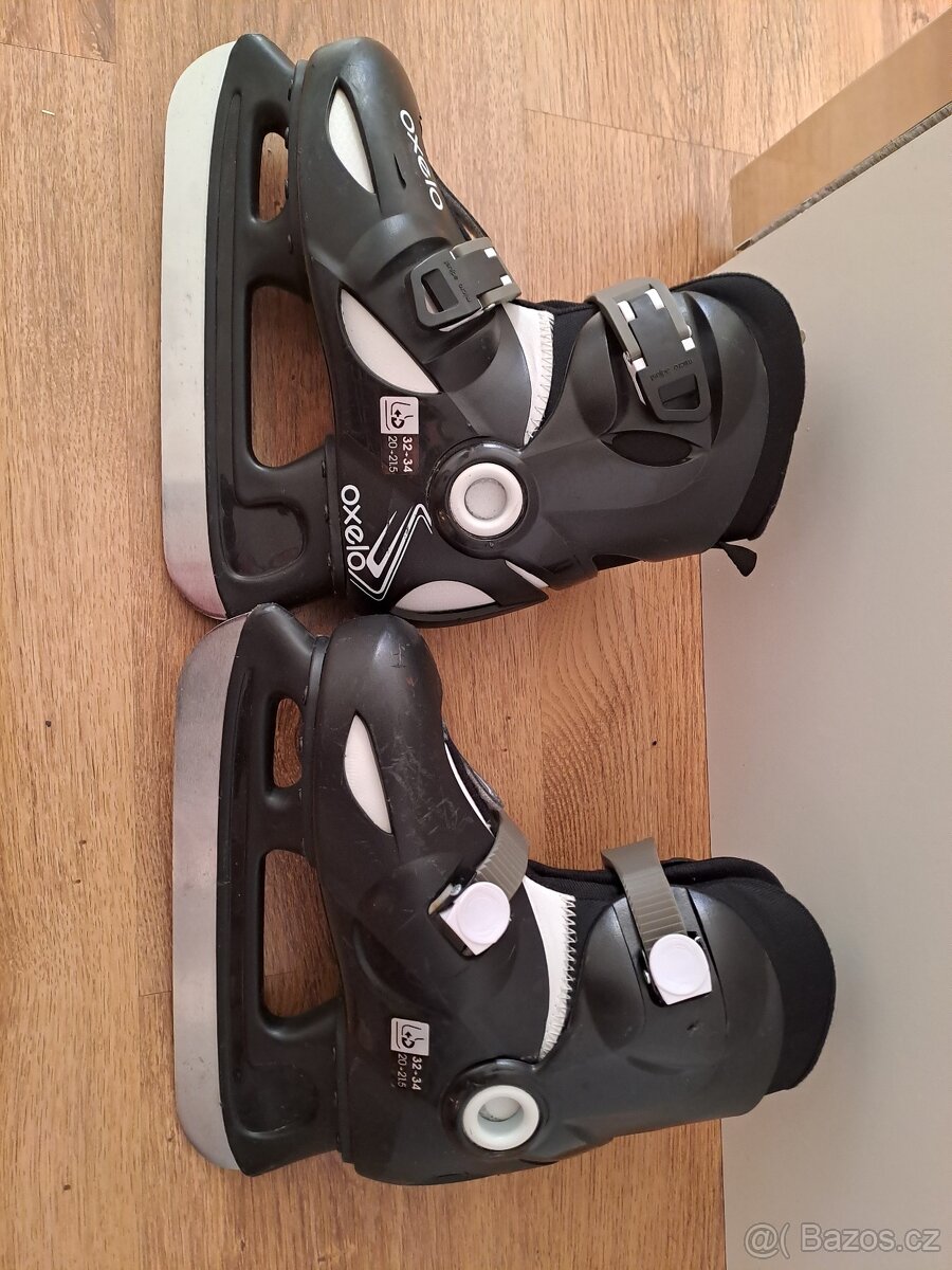 Dětské brusle OXELO stavitelné vel.32-34