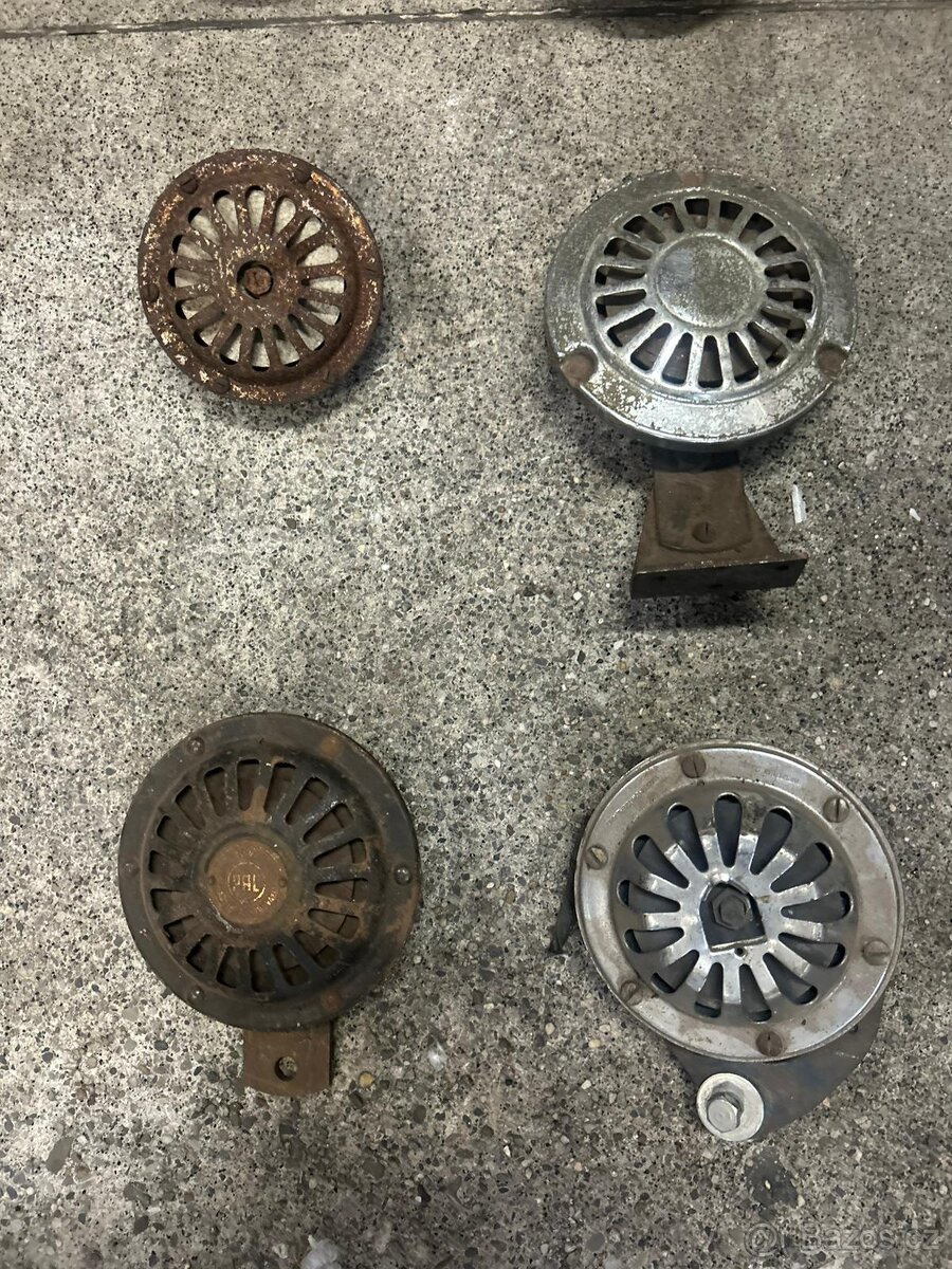 klaksóny na veterány ŠKODA.