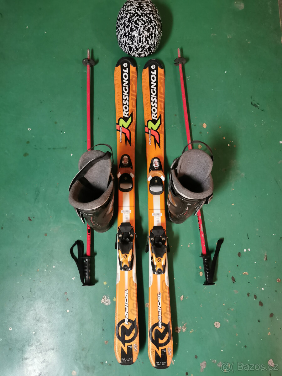 Dětské lyže - komplet