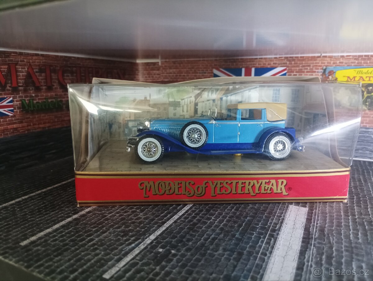 Matchbox Yesteryear Y-4 Duesenberg béžová