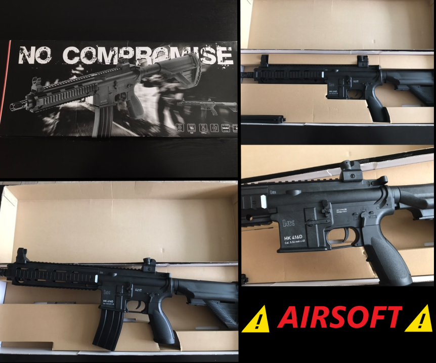 Airsoft zbraň Heckler & Koch HK416 D - Umarex (manuální)