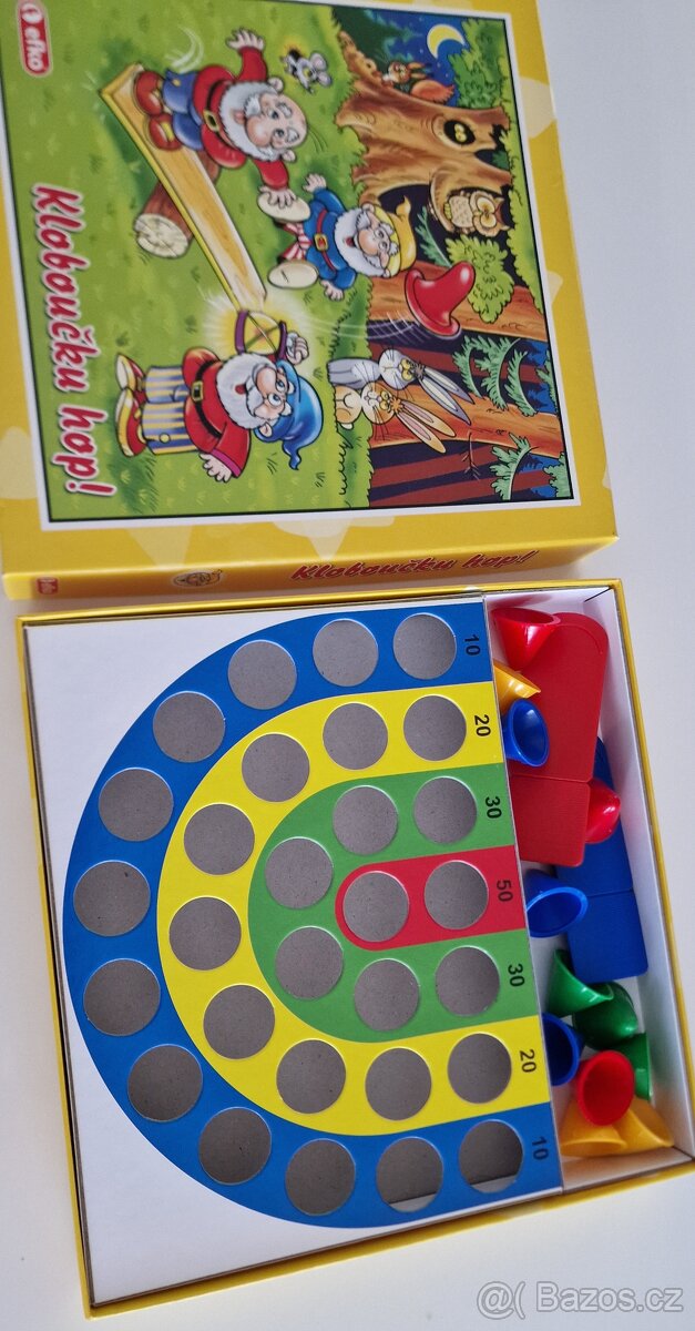 Dětská hra Kloboučky hop