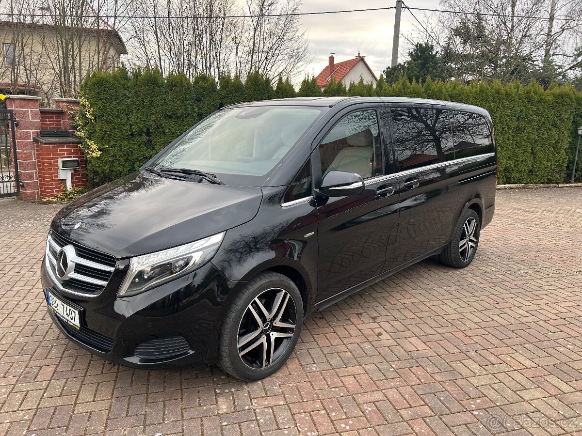 MB V250cdi 140kw Avandgarde 2016 naj.169tkm DPH koupeno v CZ