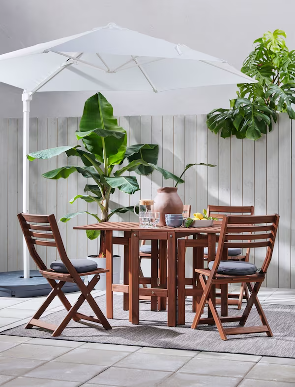 Zahradní set IKEA Applaro skladaci