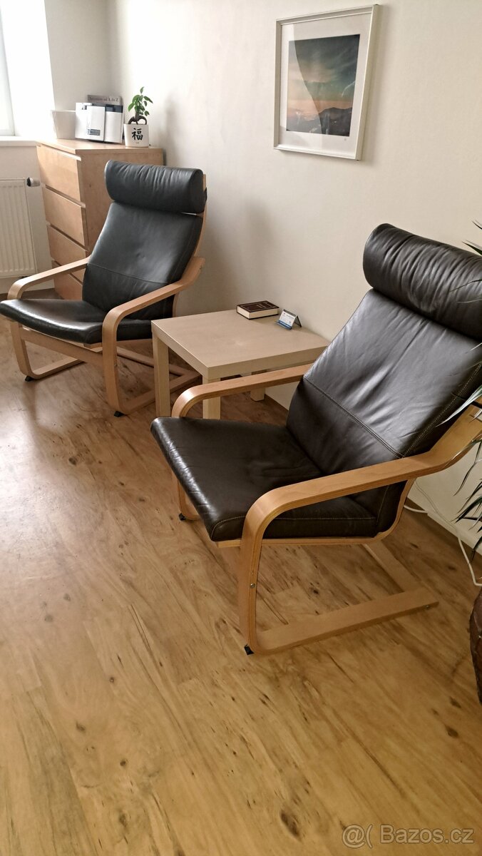 Prodám 2 křesla Ikea Poang