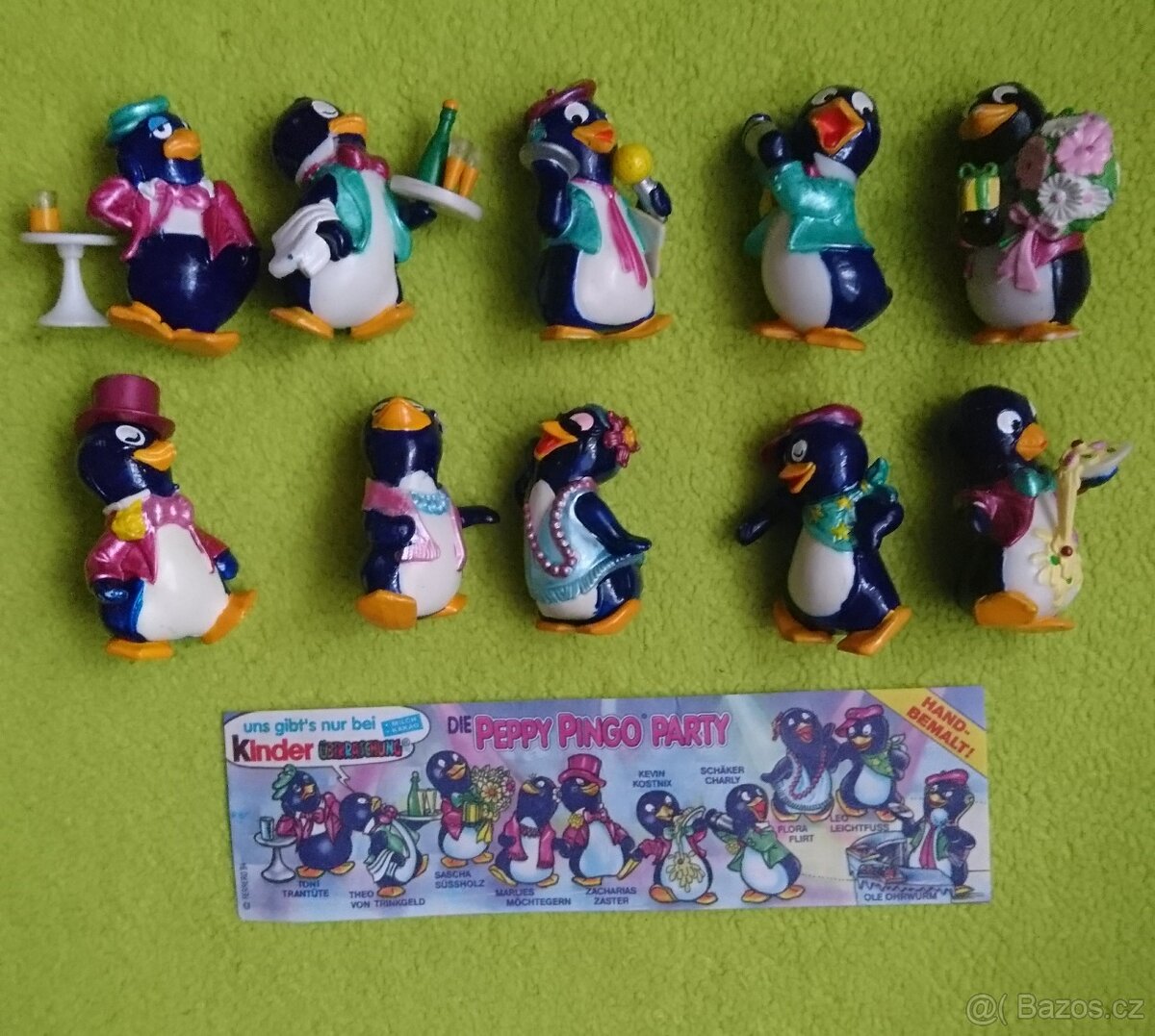 Kinder figurky-sada Peppy Pingos Párty 1x BPZ