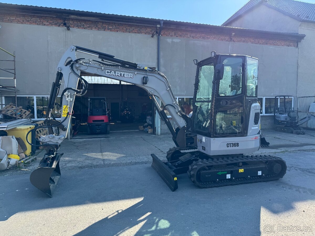 Minibagr CT36-B - 3,8t (Yanmar motor) - AKCE