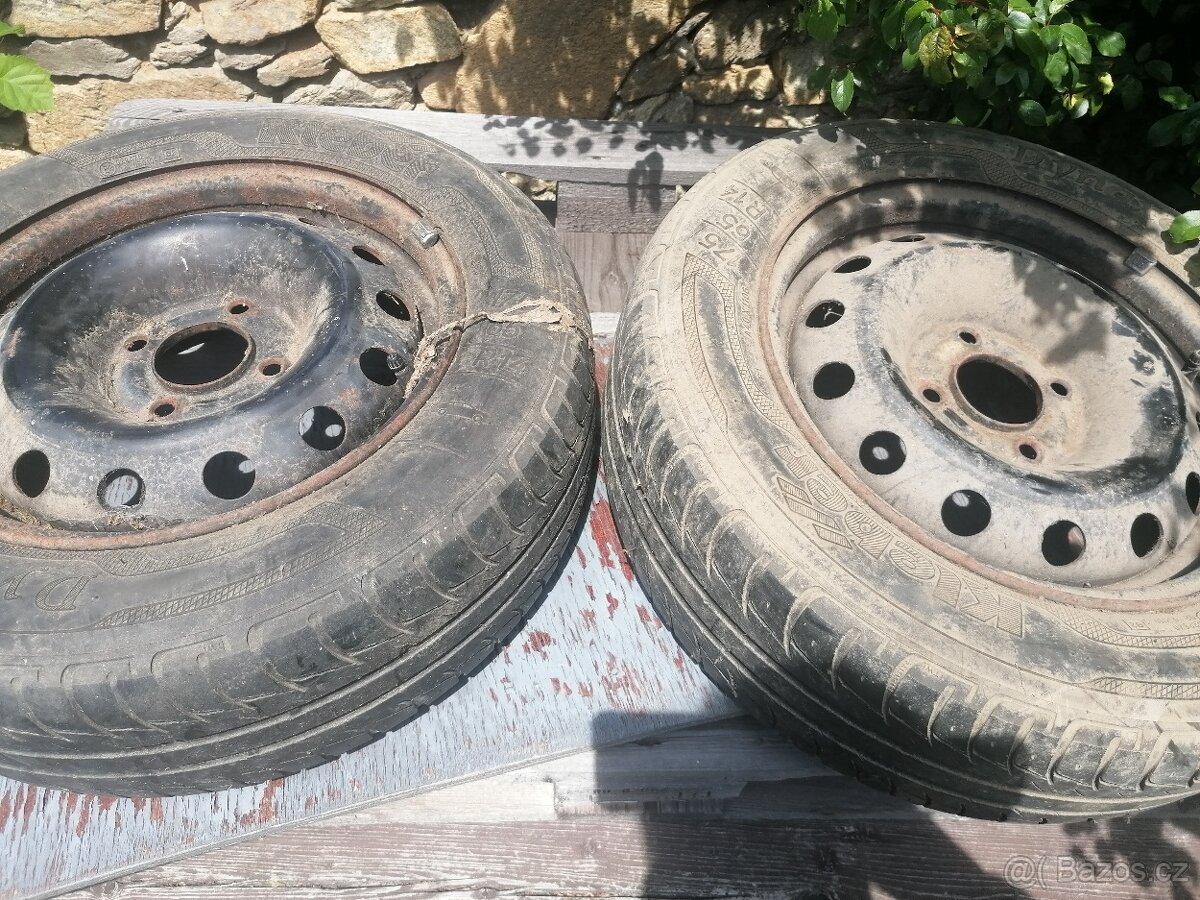 Prodám disky, dysky plechové ravky 5x112
