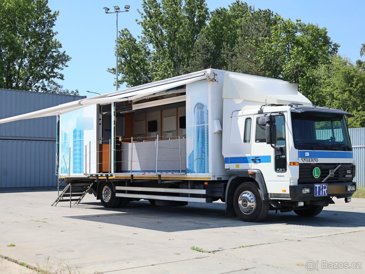 Volvo FL 615, SKŘÍŇOVÝ OBYTNÁ VESTAVBA, 230 V, NEZÁVISLÁ KLI