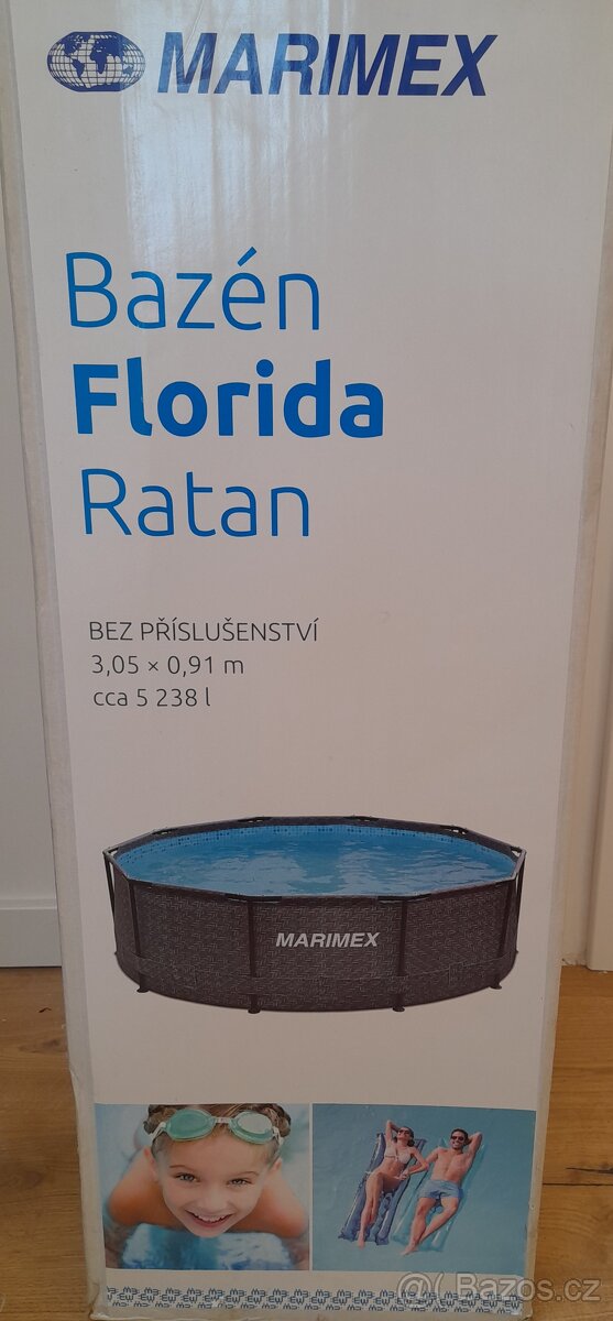 Bazén Marimex (NEROZBALENY,NOVÝ) včetně příslušenství