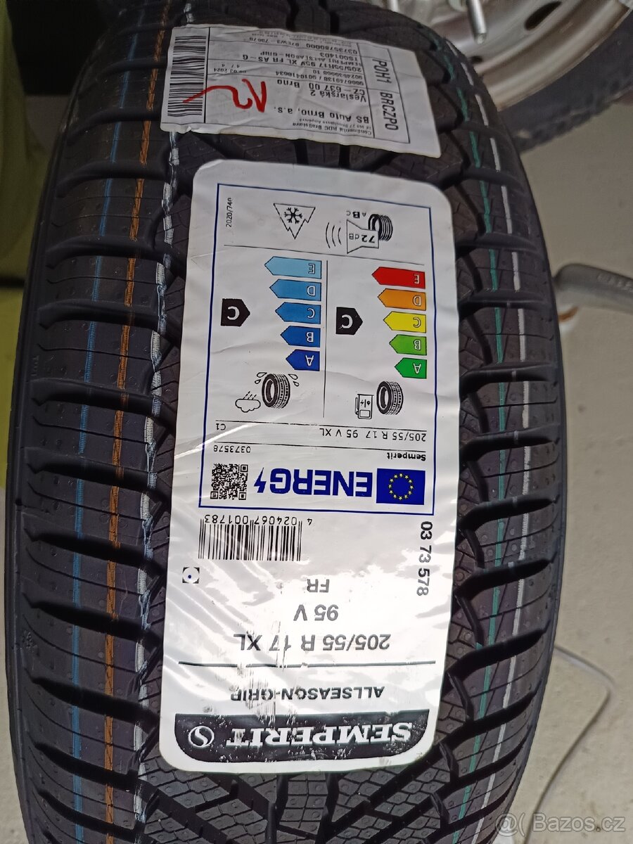 Semperit 205/55 R17 95V XL FR celoročky