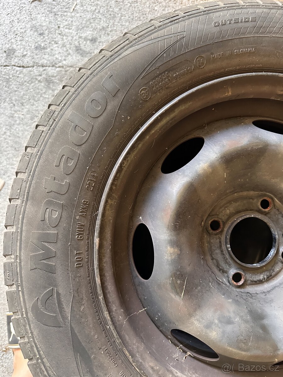 Plechové disky 4x108 R15 205/65