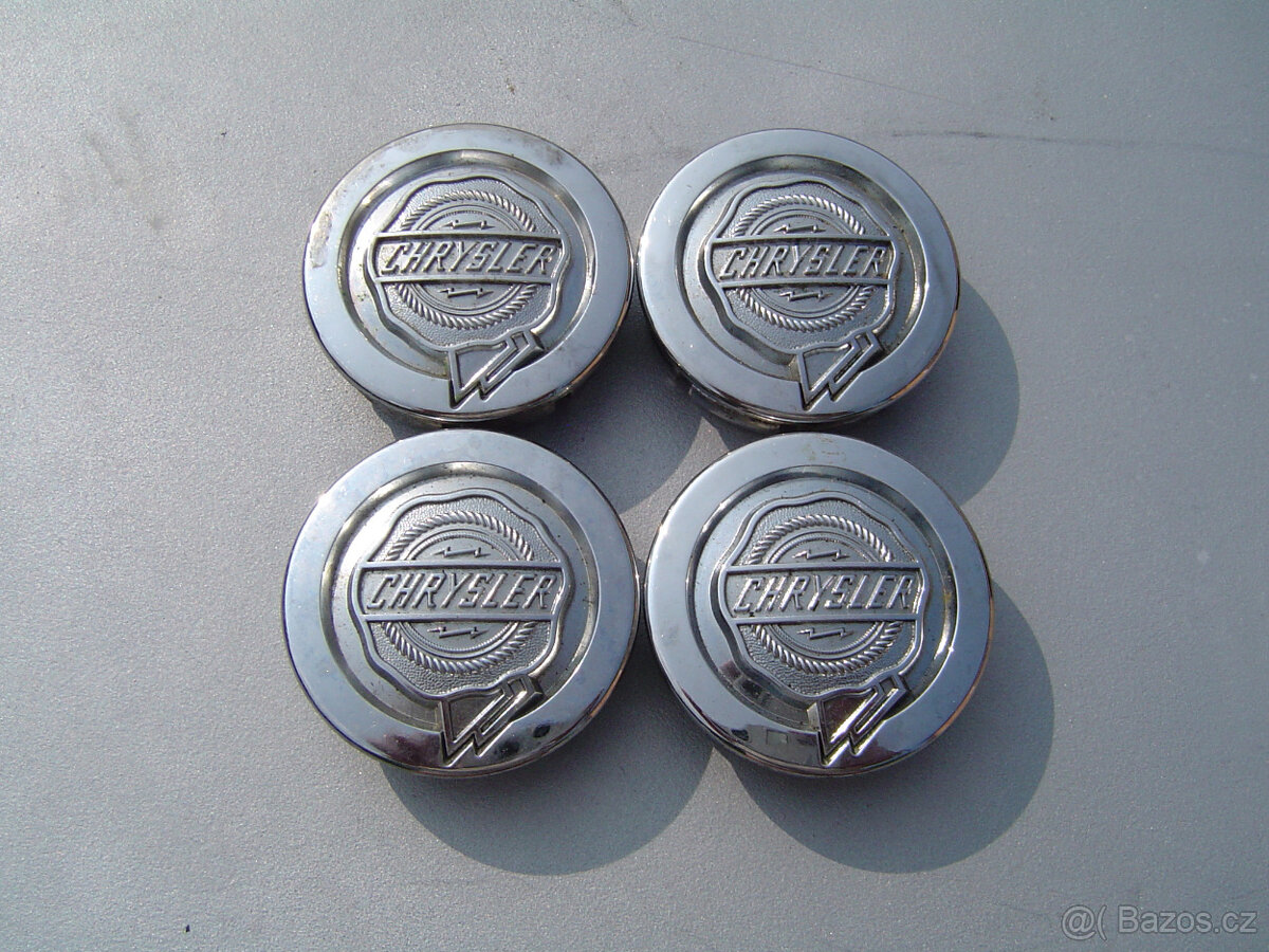 4 X STŘEDOVÉ POKLIČKY ORIGINÁL CHRYSLER