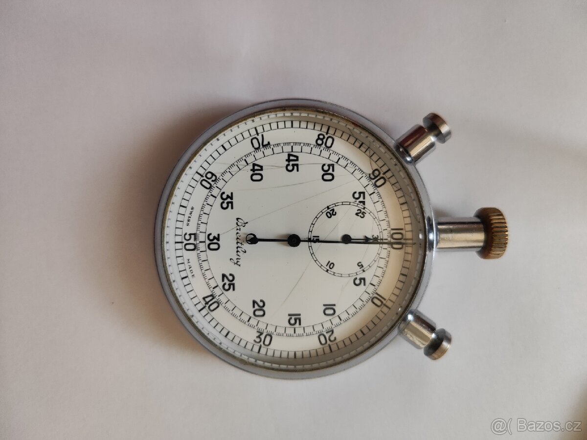 Kapesní hodinky stopky Breitling rattrapant