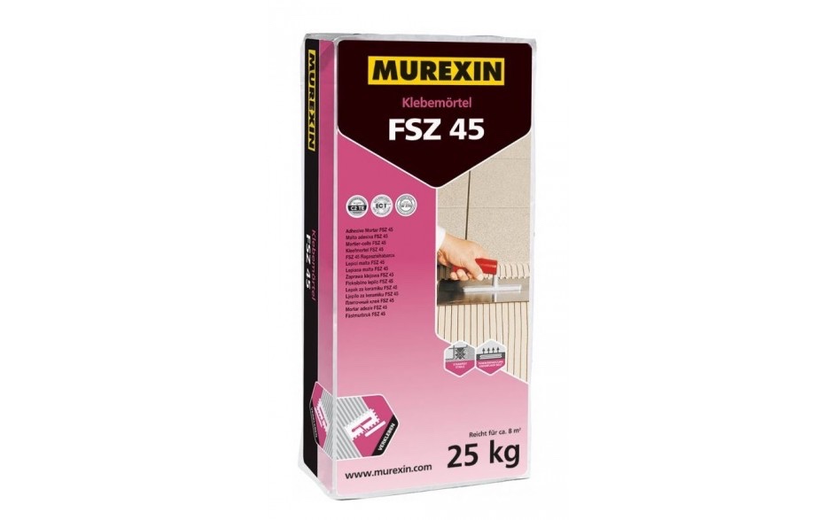 MUREXIN FSZ 45 lepící malta 25 kg, šedá