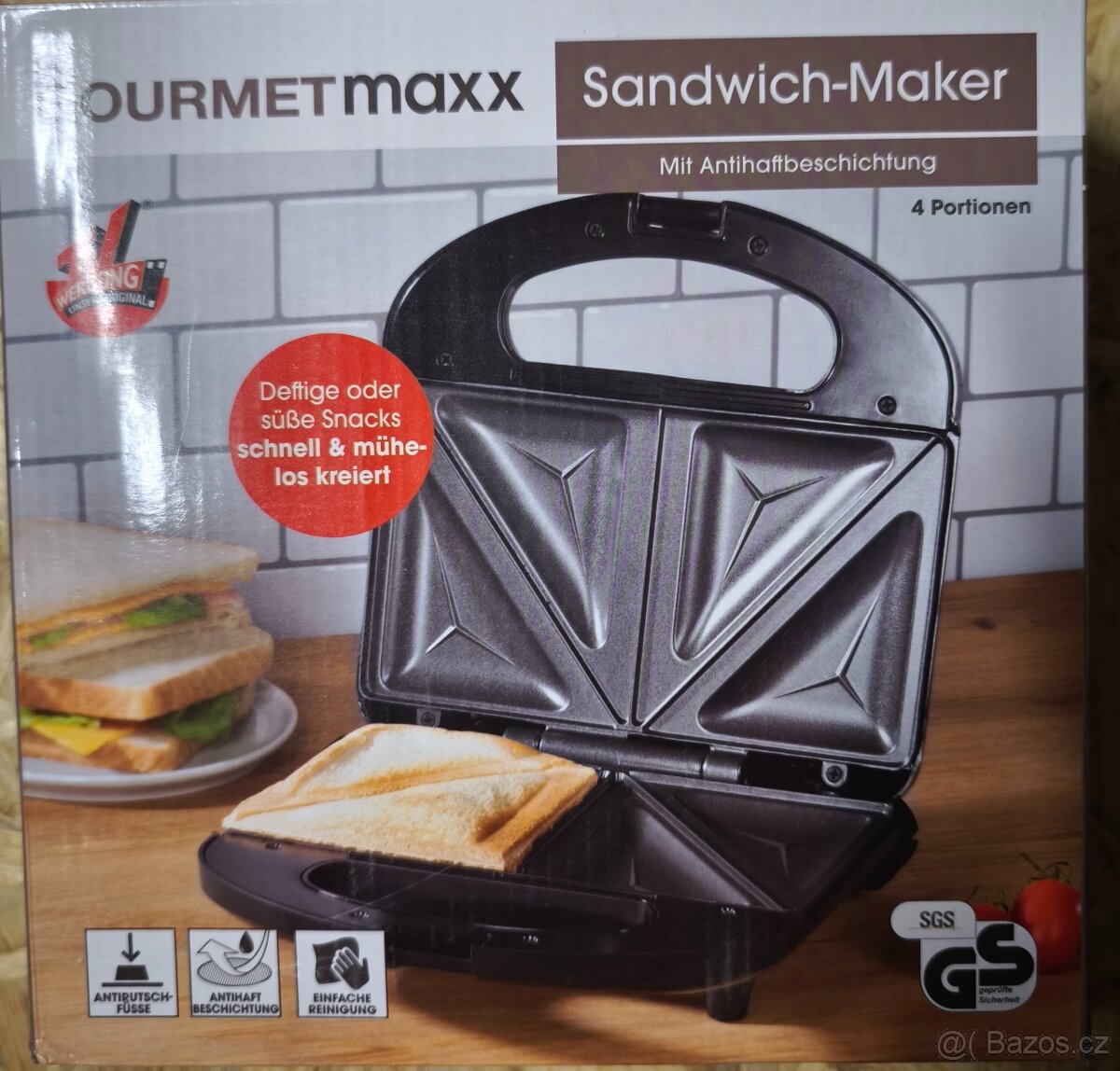 Toustovač Gourmetmaxx