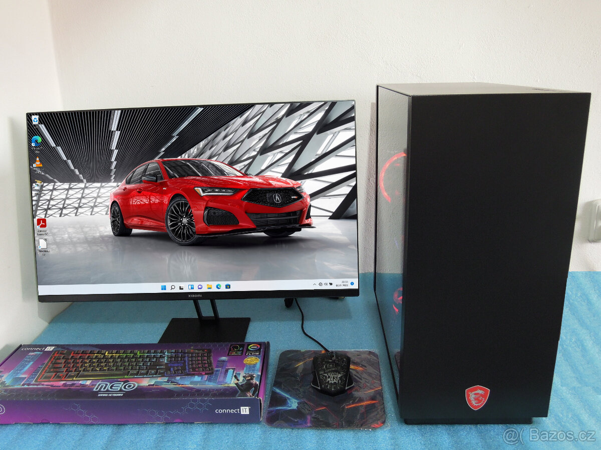 Herní MSI RGB Intel i5-9600K 1TB SSD GTX 1660Ti 16GB