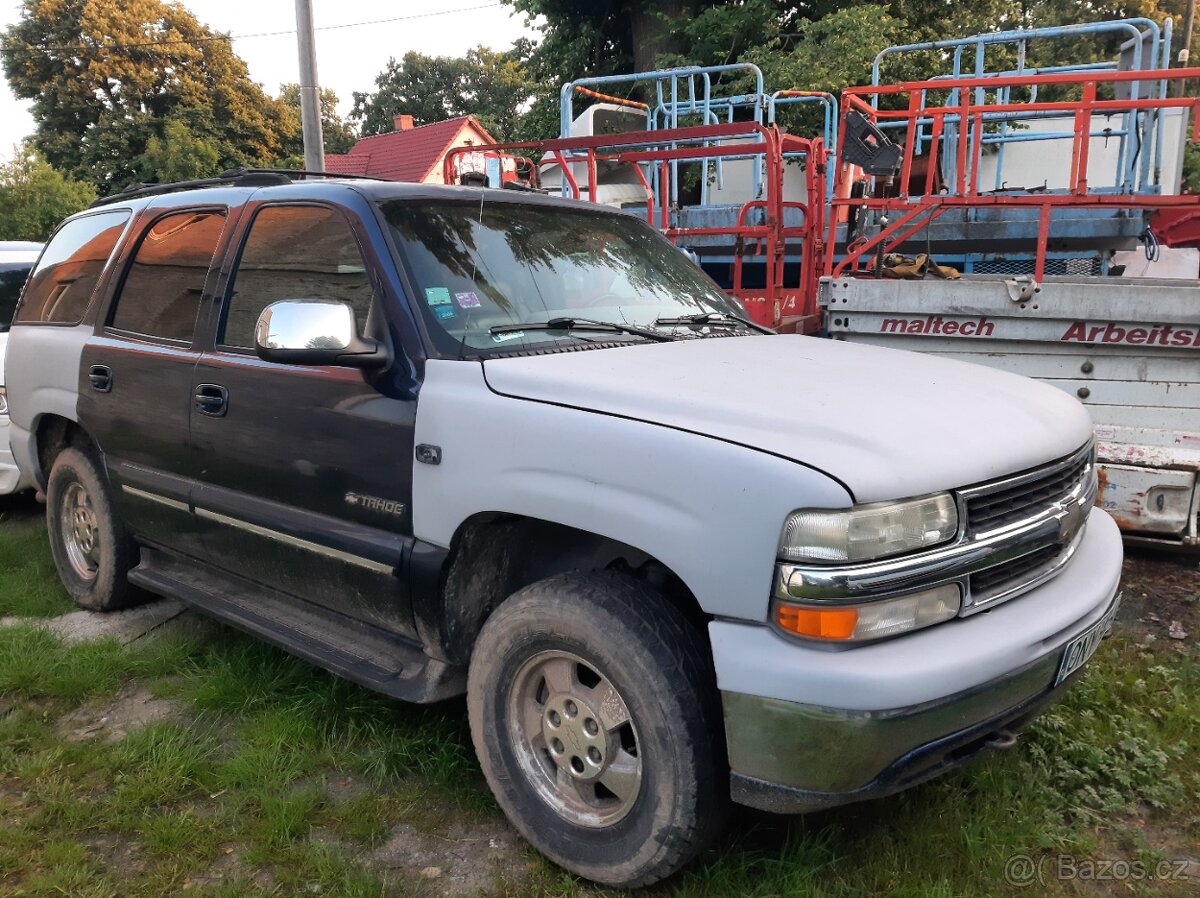 Chevrolet tahoe 5,3 vortec 4x4 awd plyn