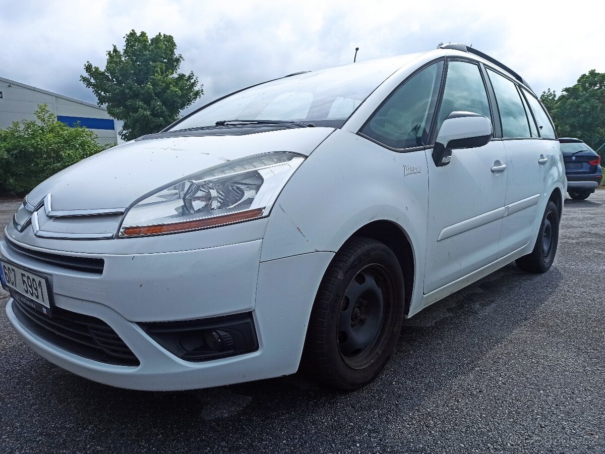 C4 grand PICASSO, 2.0 HDI, 2009 k opravě, nebo na díly