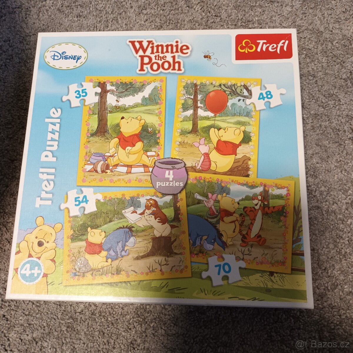 Puzzle Medvídek Pú