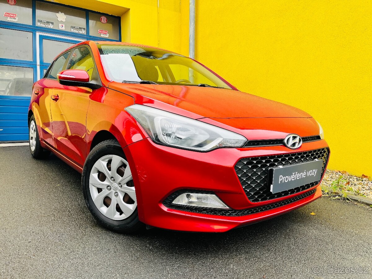 HYUNDAI i 20 1.2 i BENZÍN NAJETO JEN 48 TIS KM
