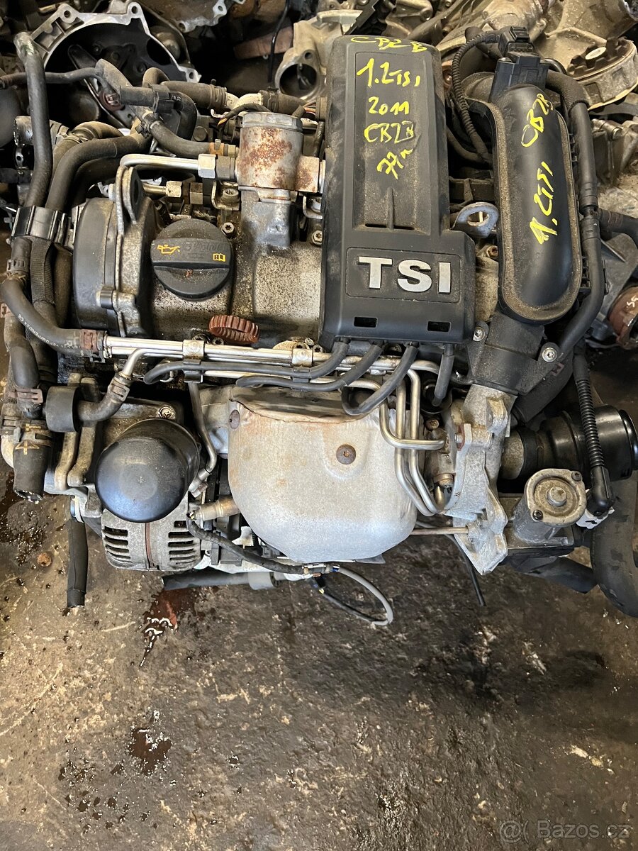 Motor 1.2tsi 77kw CBZB