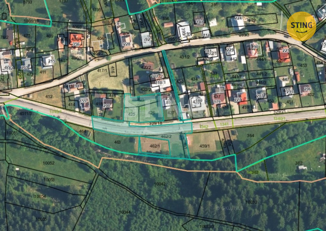 Pozemky o velikosti 61.706 m2 v blízkosti česko-slov, 131680