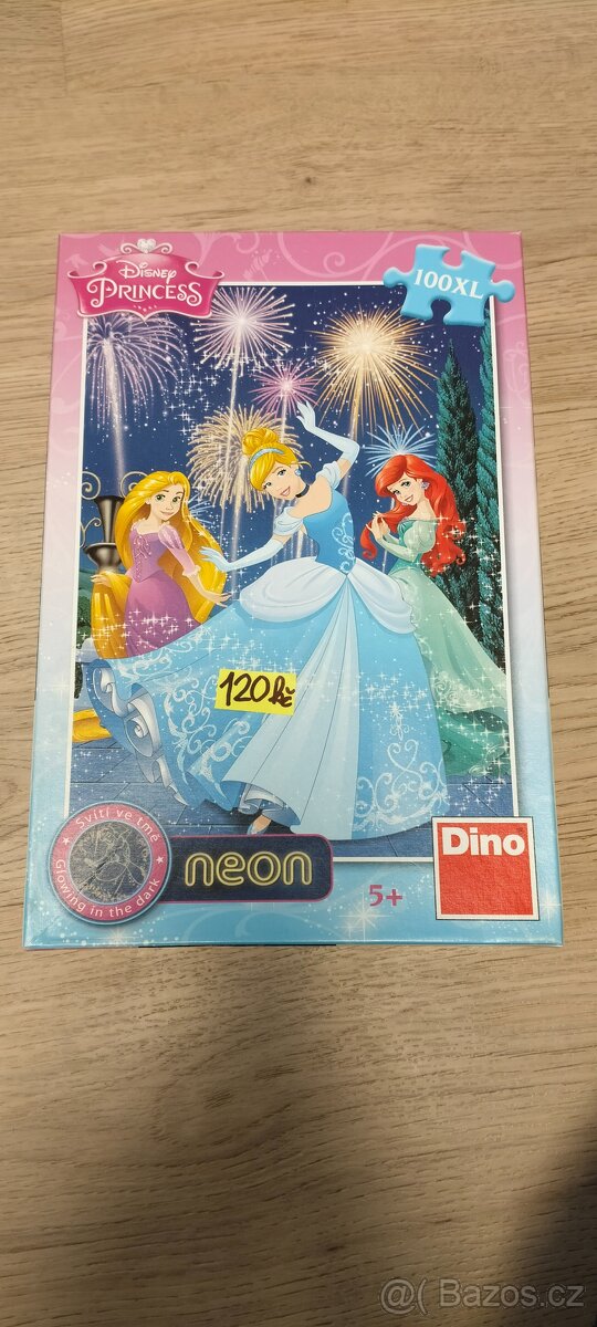 Puzzle 100 XL dílků princezny