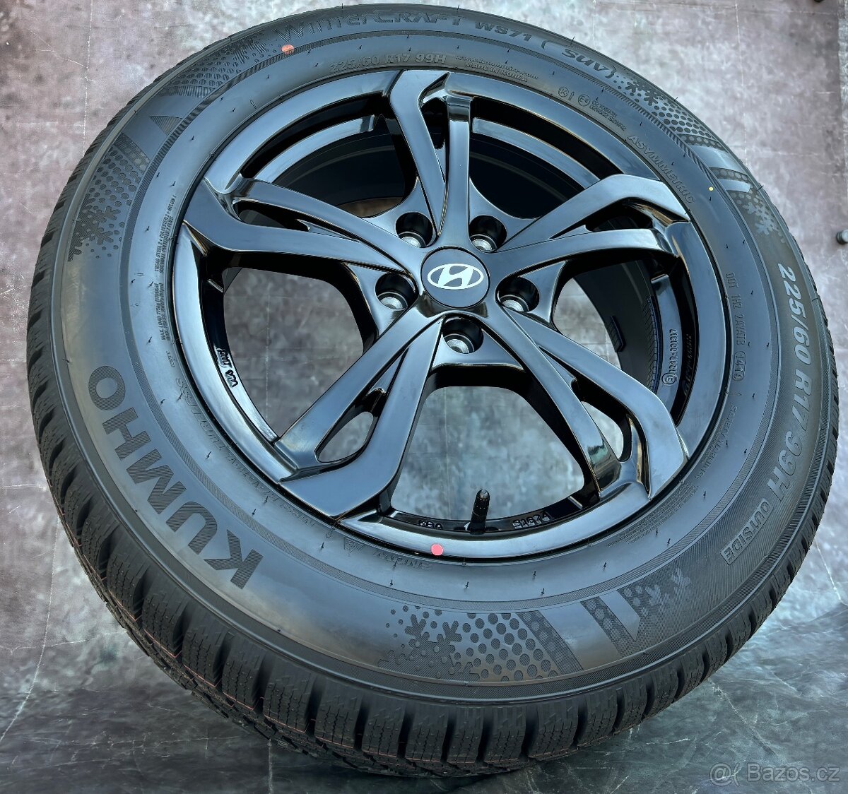 Alu kola Hyundai ix35, Tucson 225/60/17 100%STAV