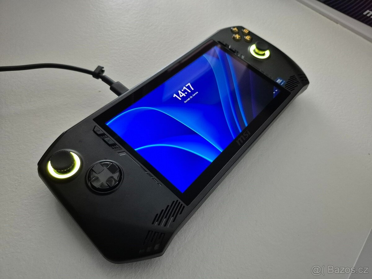 Prodám MSI Claw A1M-054CZ  Intel Core Ultra 7/16GB RAM /1TB