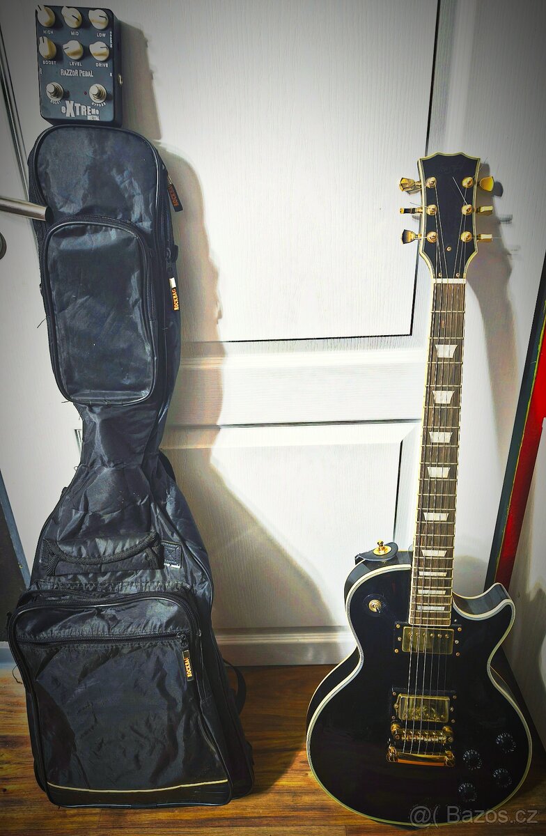 Elektrická kytara Les Paul (fokus H)
