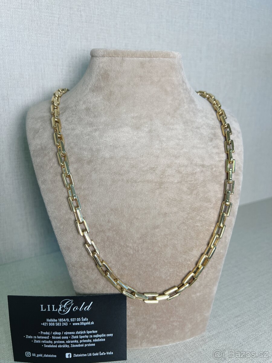 Zlatý řetízek 585/1000 55.02g Nová puncovaná