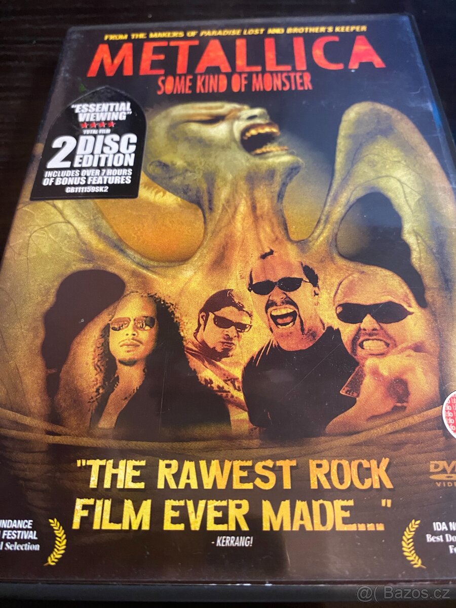 2 DVD SET: METALLICA: SOME KIND OF MONSTER, USA 2004, DVD BO
