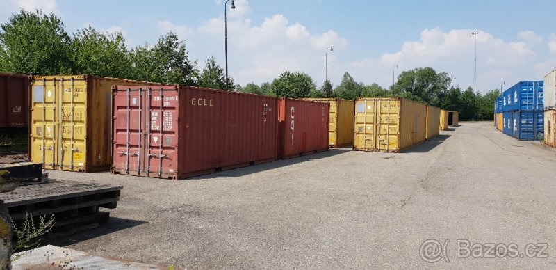 Lodní kontejner, plechová garáž, sklad, Kontejnery