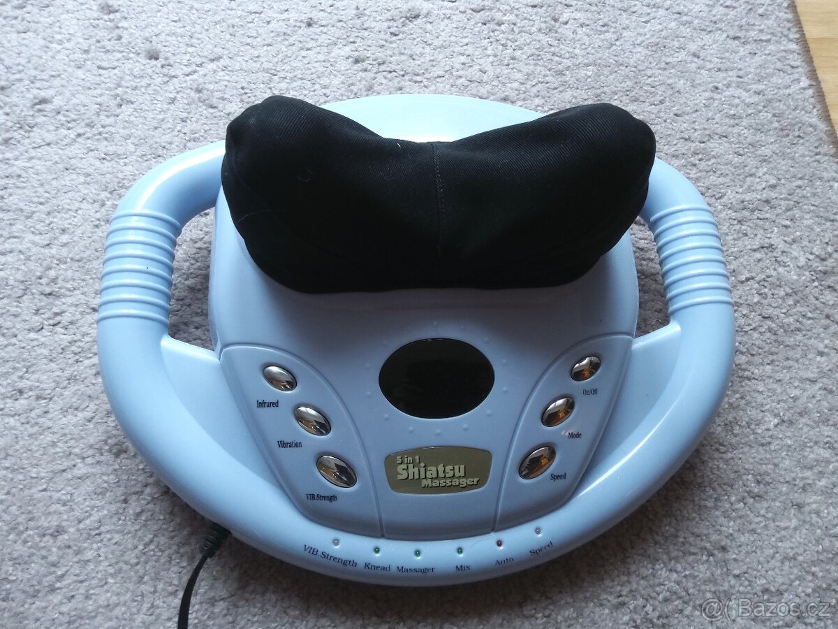 Masážní přístroj Shiatsu Massager 5in1