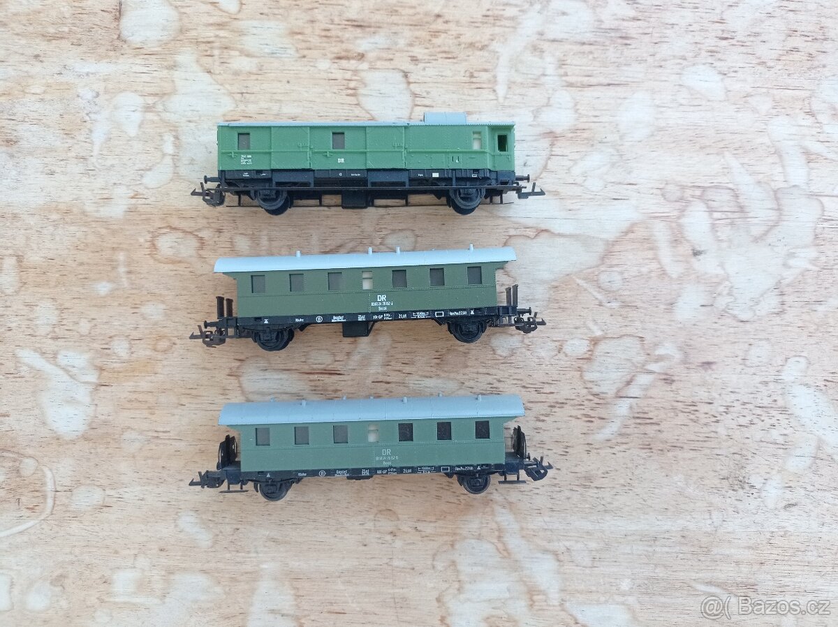 sada vagonků pro vláčky TT