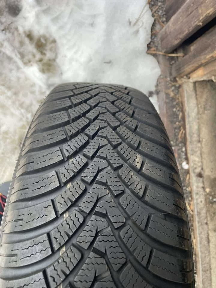 15" plechy 5x112 R15 škoda, VW...185/65-15 zimní jako nové