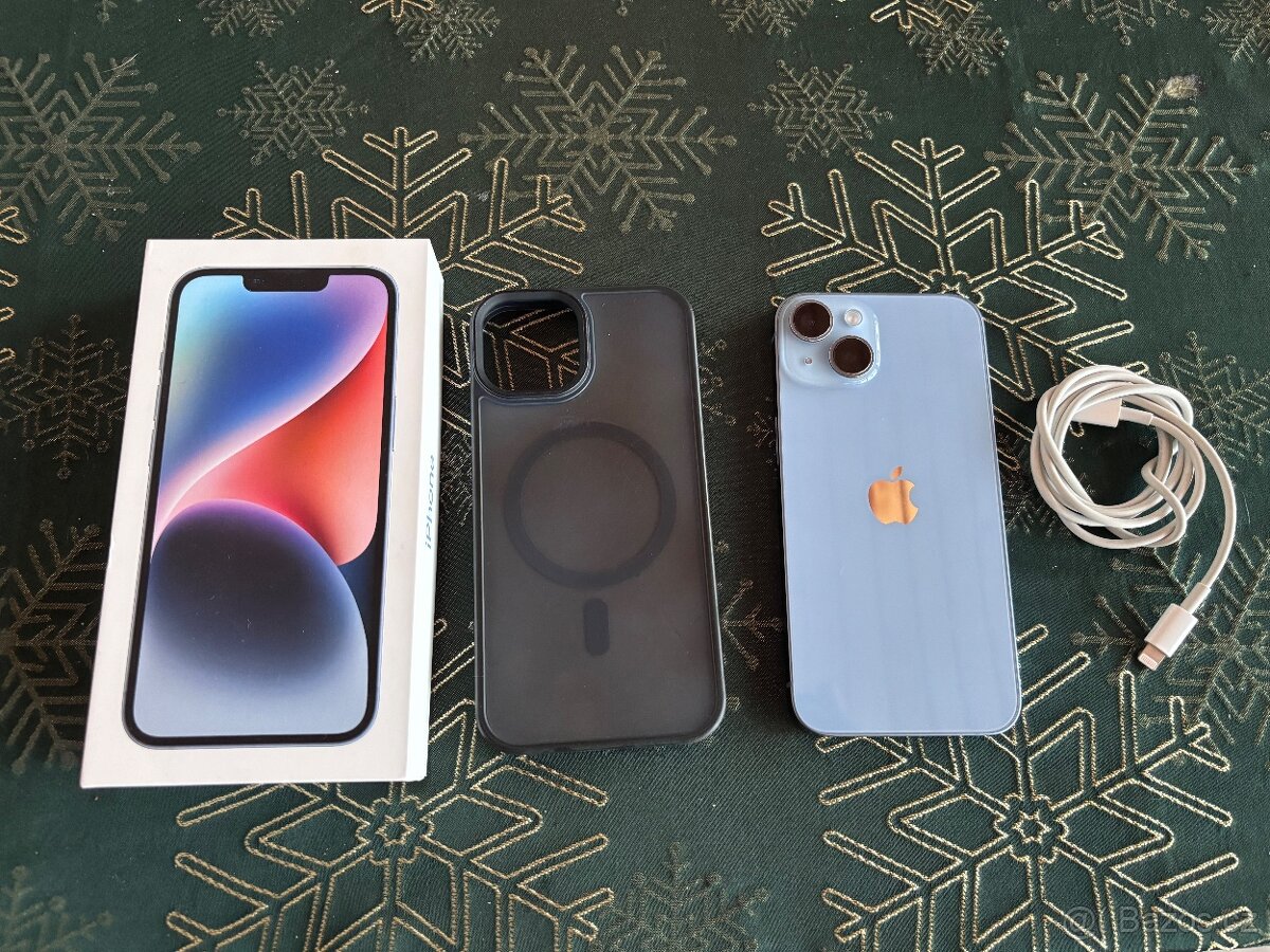 Iphone 14 - modrý